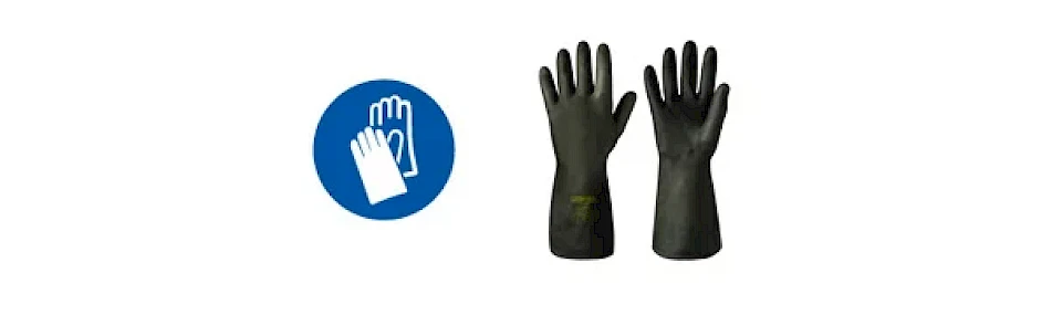 quimicos productos manipulacion guantes 